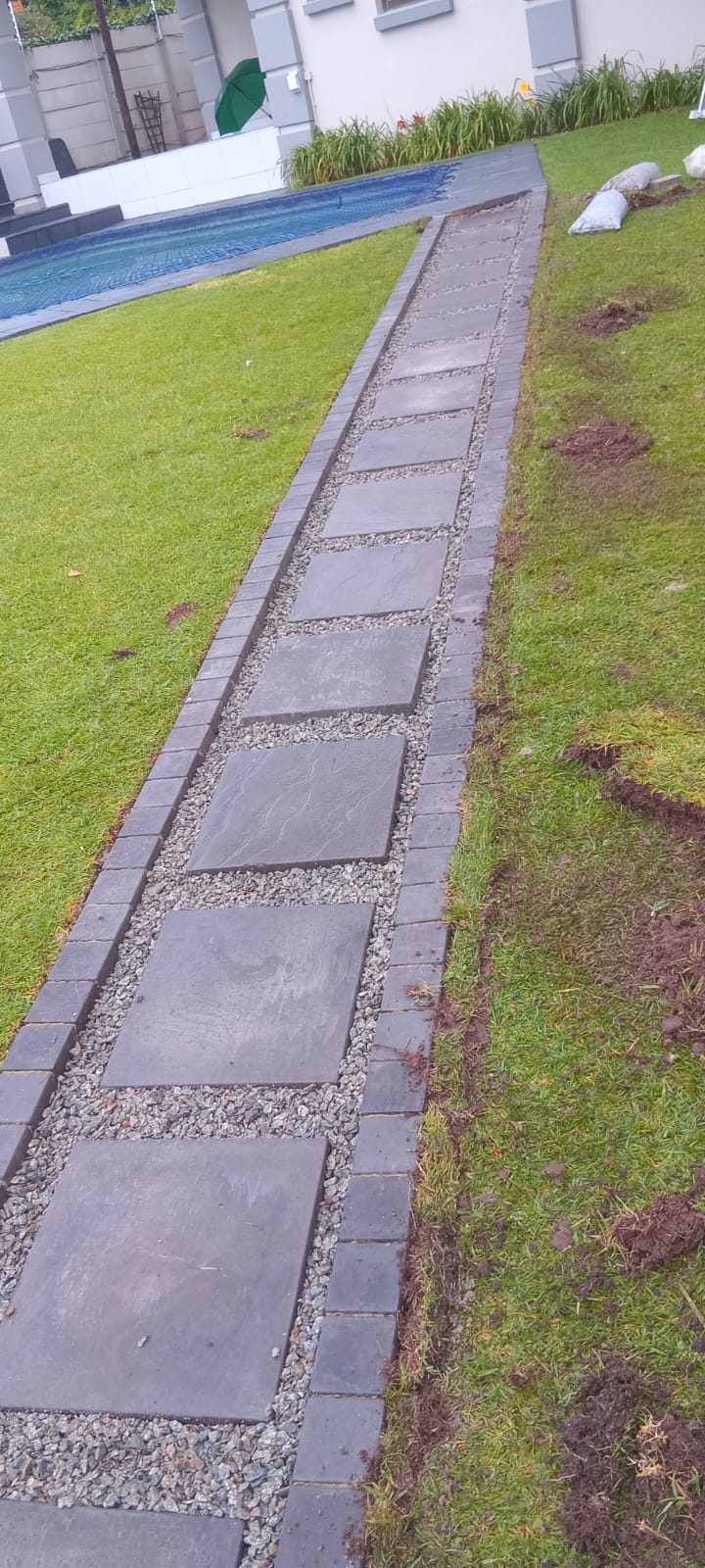 Paving layout detail